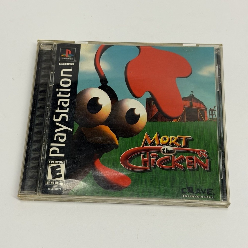 Crave Entertainment Mort the Chicken Sony PlayStation 1 PS1 NTSC-U/C E